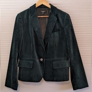 Green Velvet Talbot's Blazer Size 14